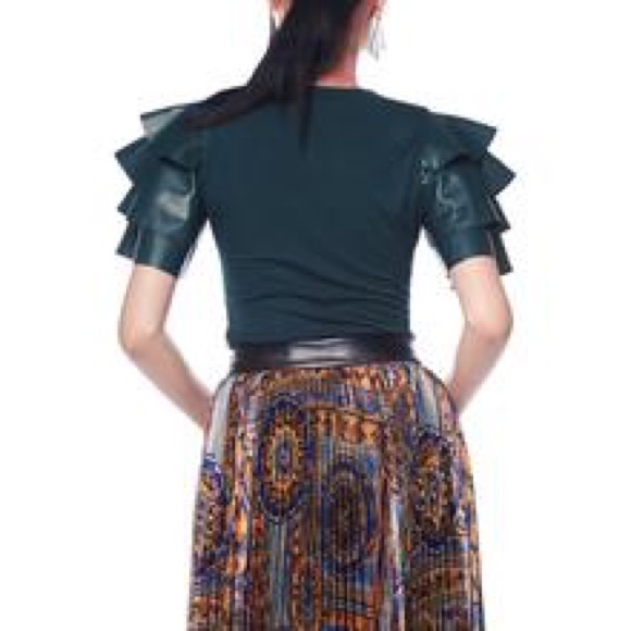 Peplum Sleeve Top - Picture 2 of 3